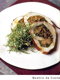 pork loin in the style of porchetta