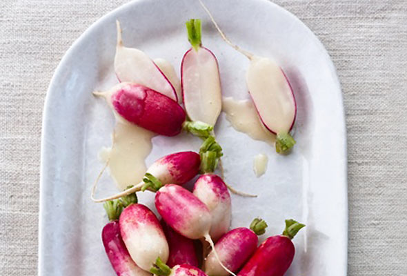 Radishes with Butter Dressing